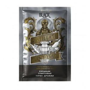 Турбо дрожжи спиртовые LEYKA BLACK, 120 ГР.